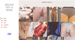 Desktop Screenshot of bonjourtoutlemonde.com